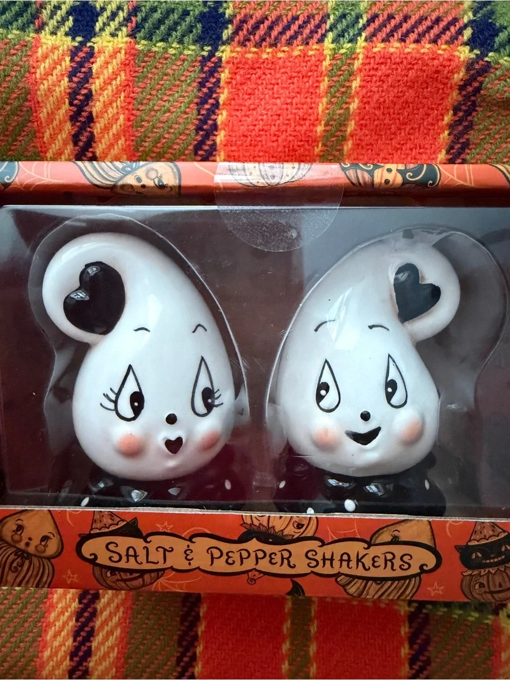 Johanna Parker ghost salt and pepper shakers